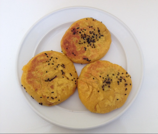 芝麻南瓜饼