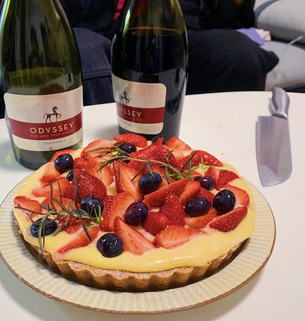 水果挞（挞皮是cookpad上的付费配方）