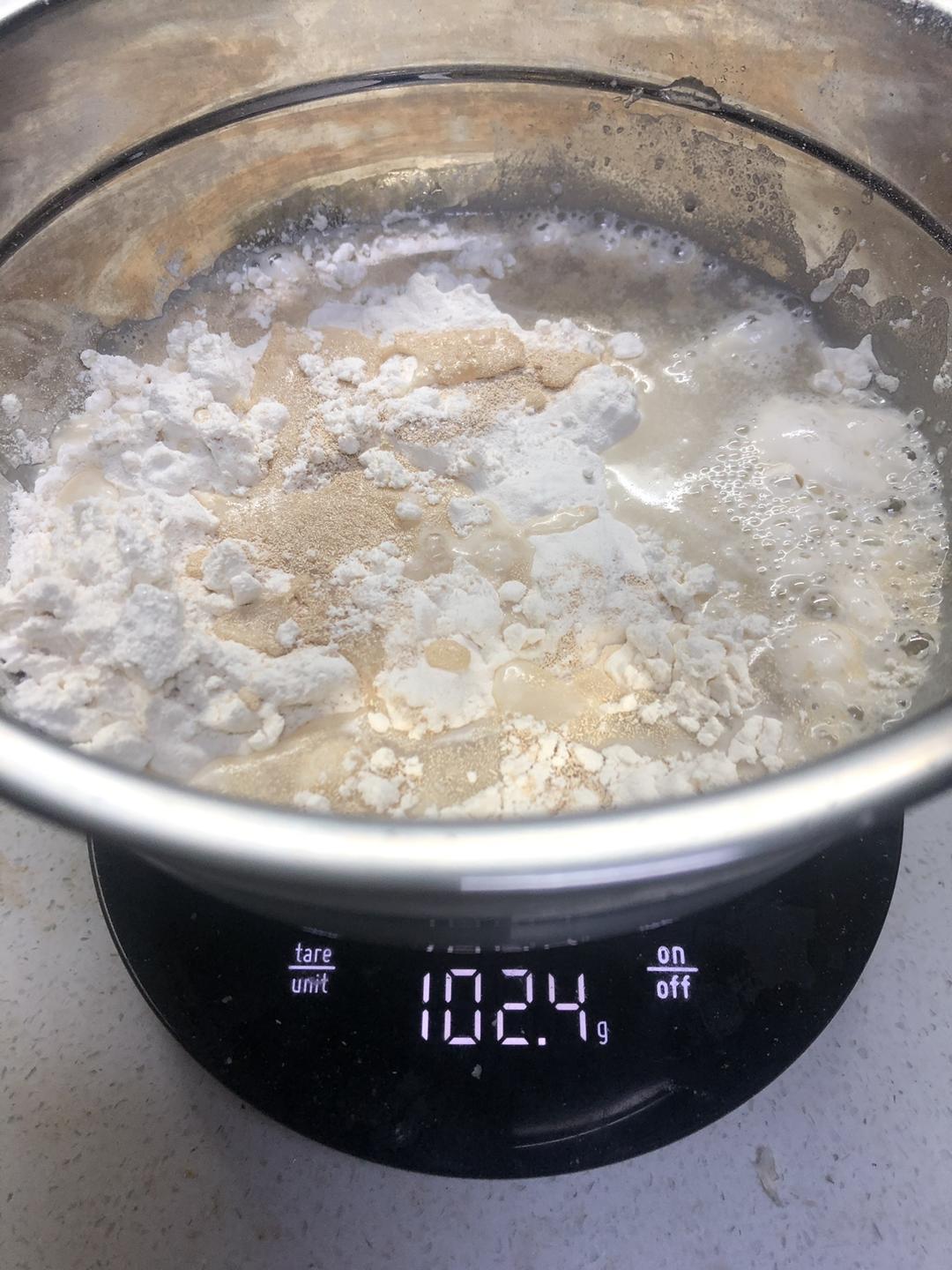纯奶手撕吐司的做法 步骤1