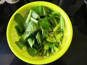 海米青菜烧百叶——快手家常菜的做法 步骤3