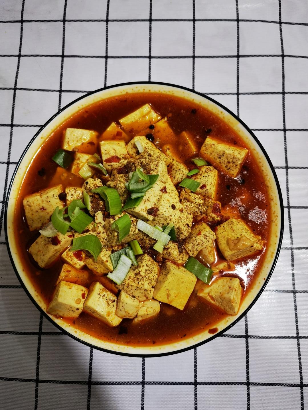 简单易学的下饭菜麻婆豆腐（素版）
