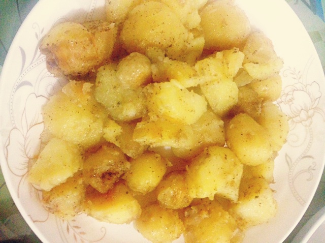 椒盐煎土豆