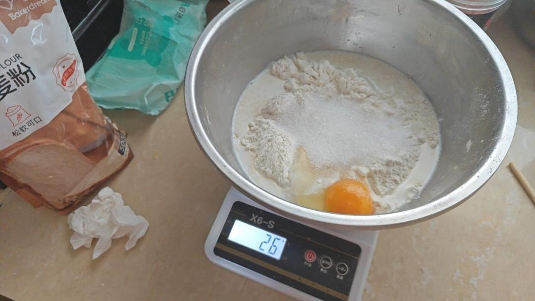 蜂蜜脆底小面包
