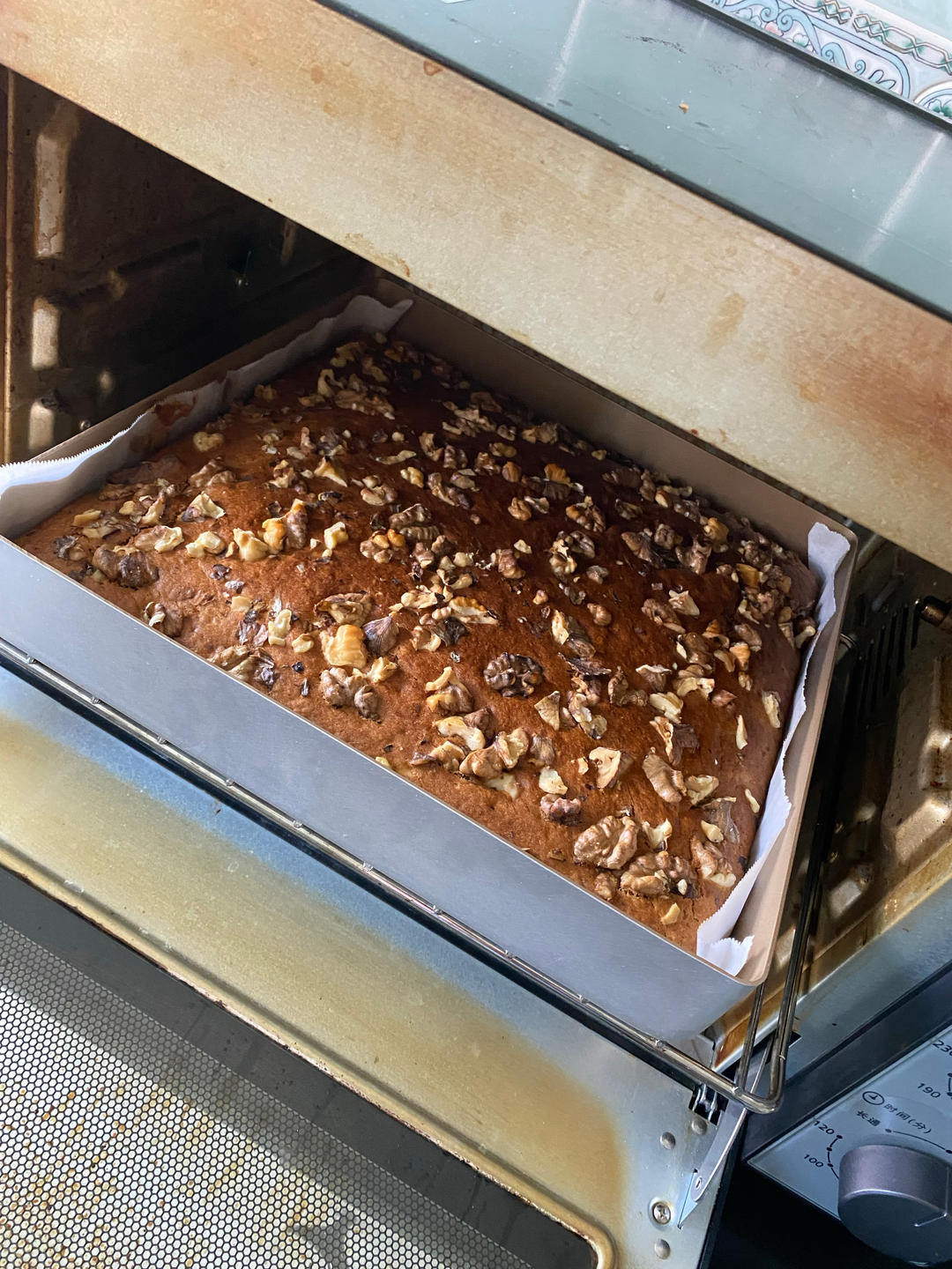 香蕉核桃蛋糕（低油少糖健康版）