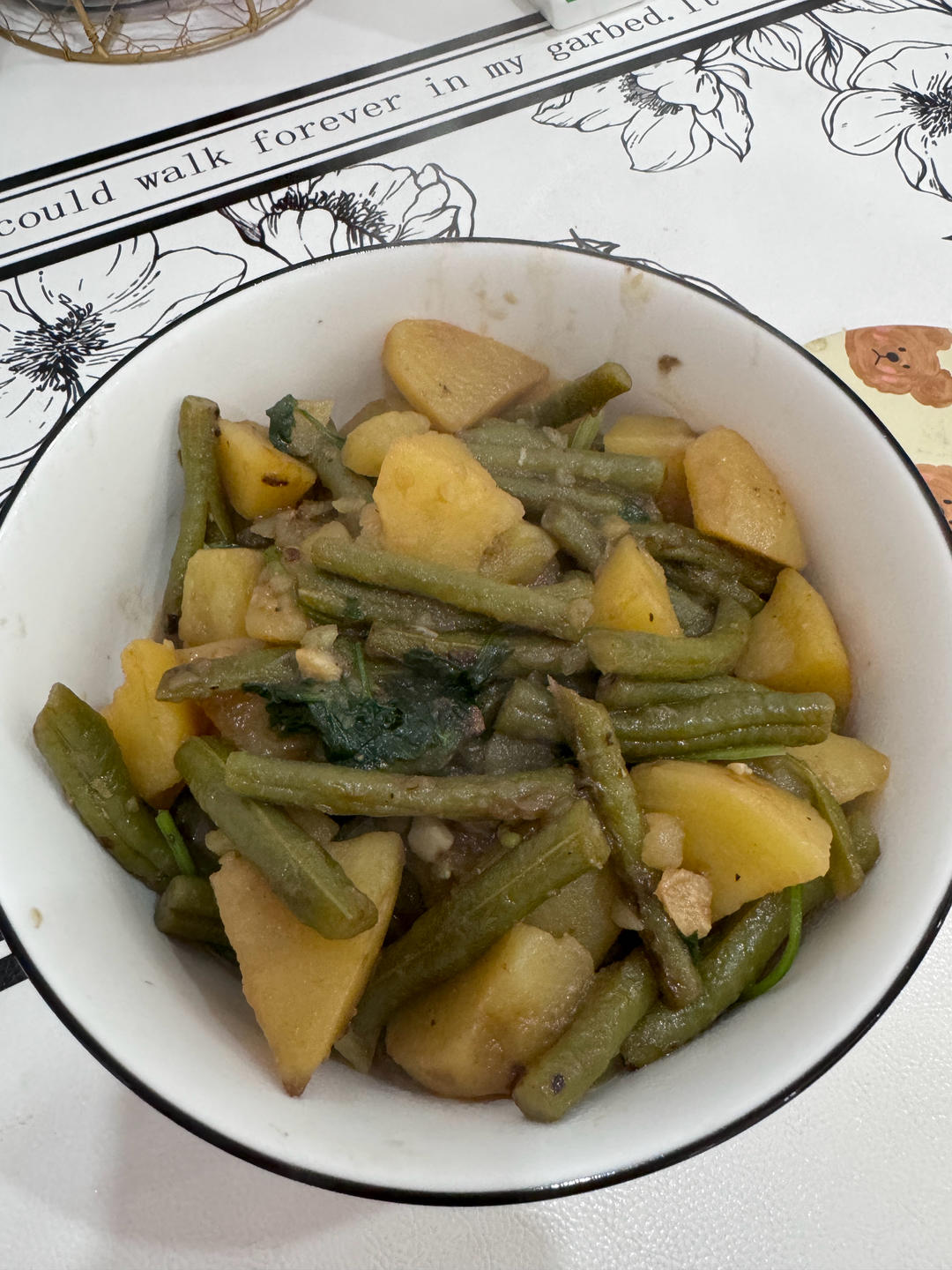 干煸豆角土豆