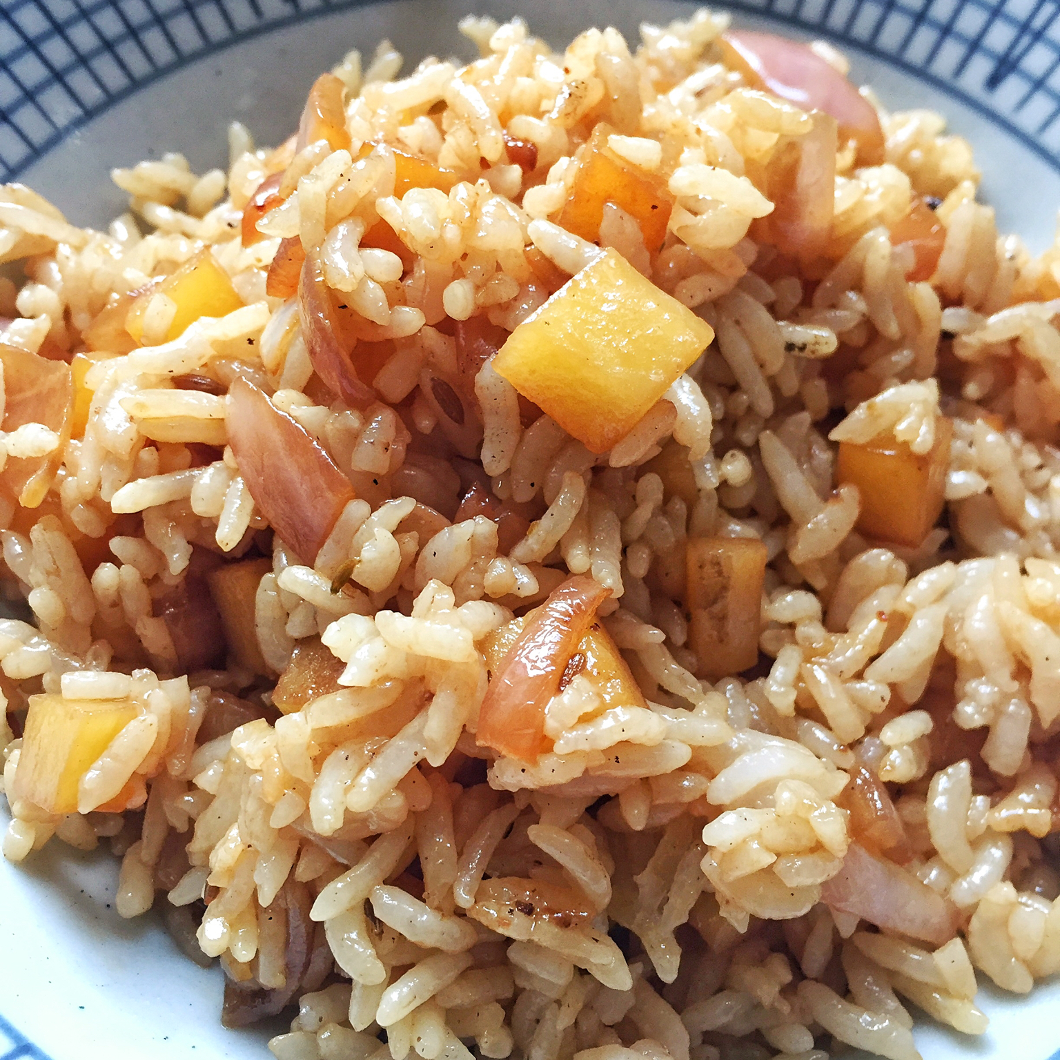 孜然土豆炒饭
