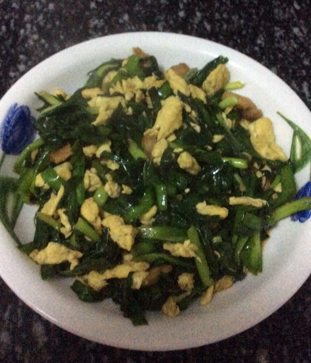 韭菜炒鸡蛋
