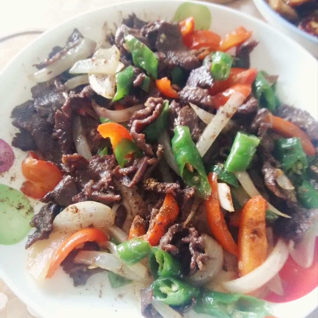 黑椒牛柳