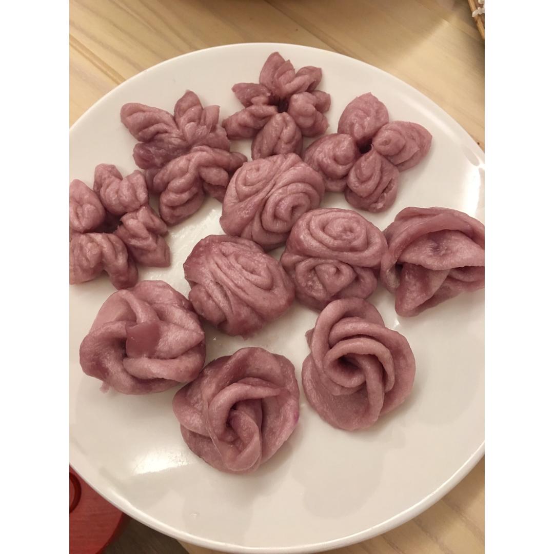 玫瑰花馒头
