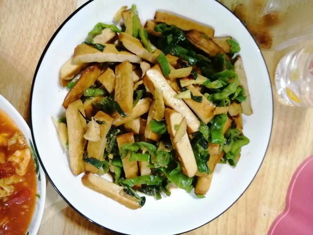 香干炒青椒