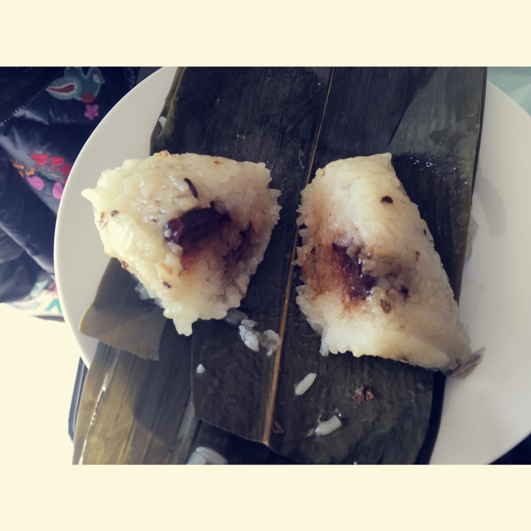 红豆蜜枣小脚粽
