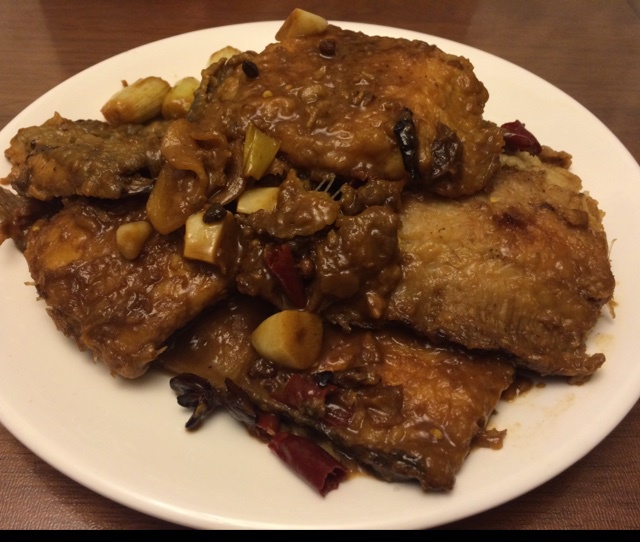 红烧比目鱼