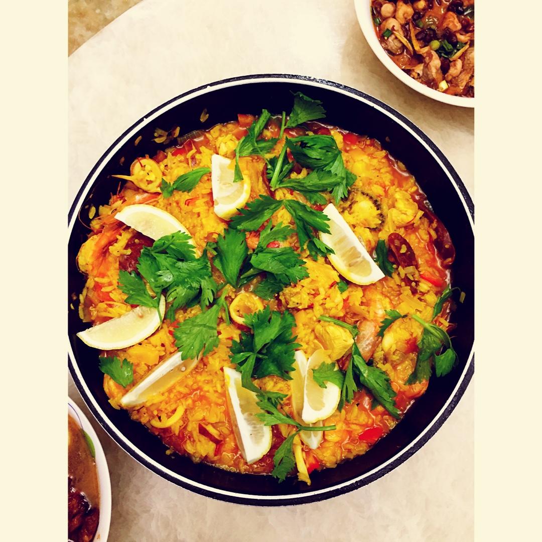 正宗paella 西班牙海鲜饭