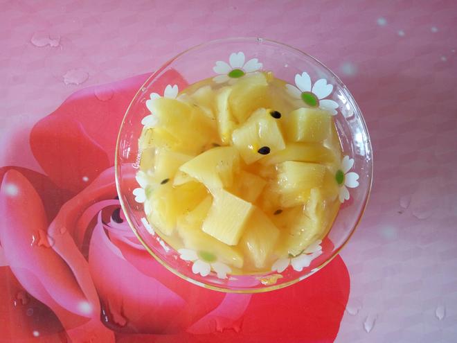 百香菠萝罐头的做法
