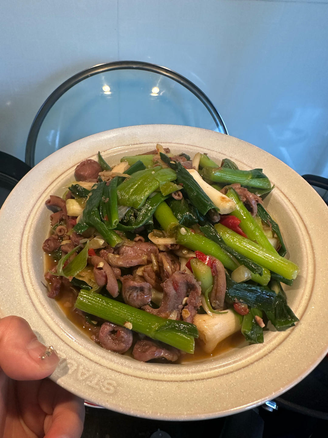 小米椒爆鸡胗