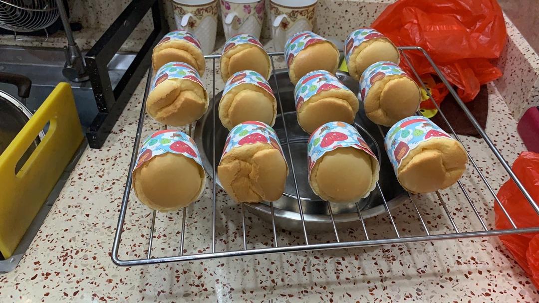 纸杯蛋糕 8寸戚风蛋糕的量