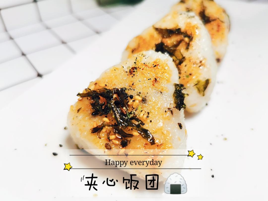 夹心饭团的做法