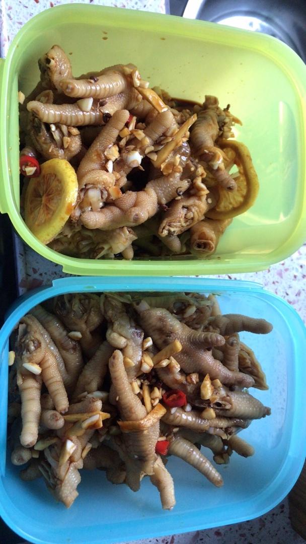 停不下来的秘制凉拌鸡爪