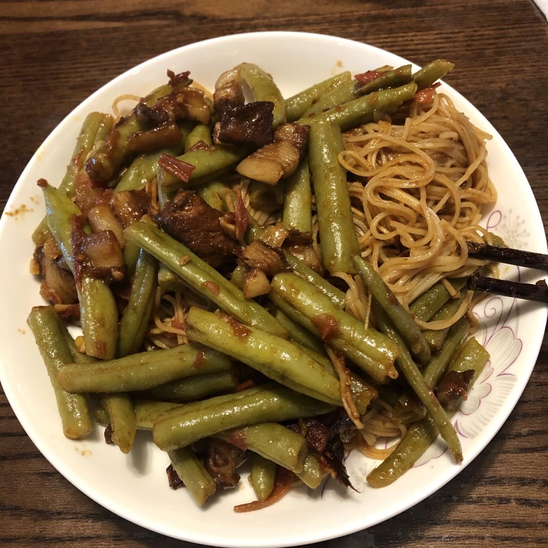 挂面版「河南豆角焖面」