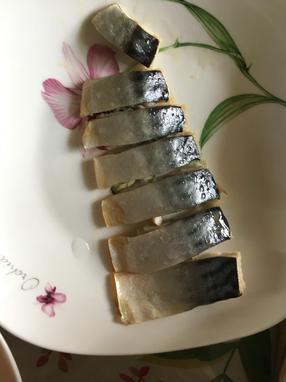 日式盐烤青花鱼