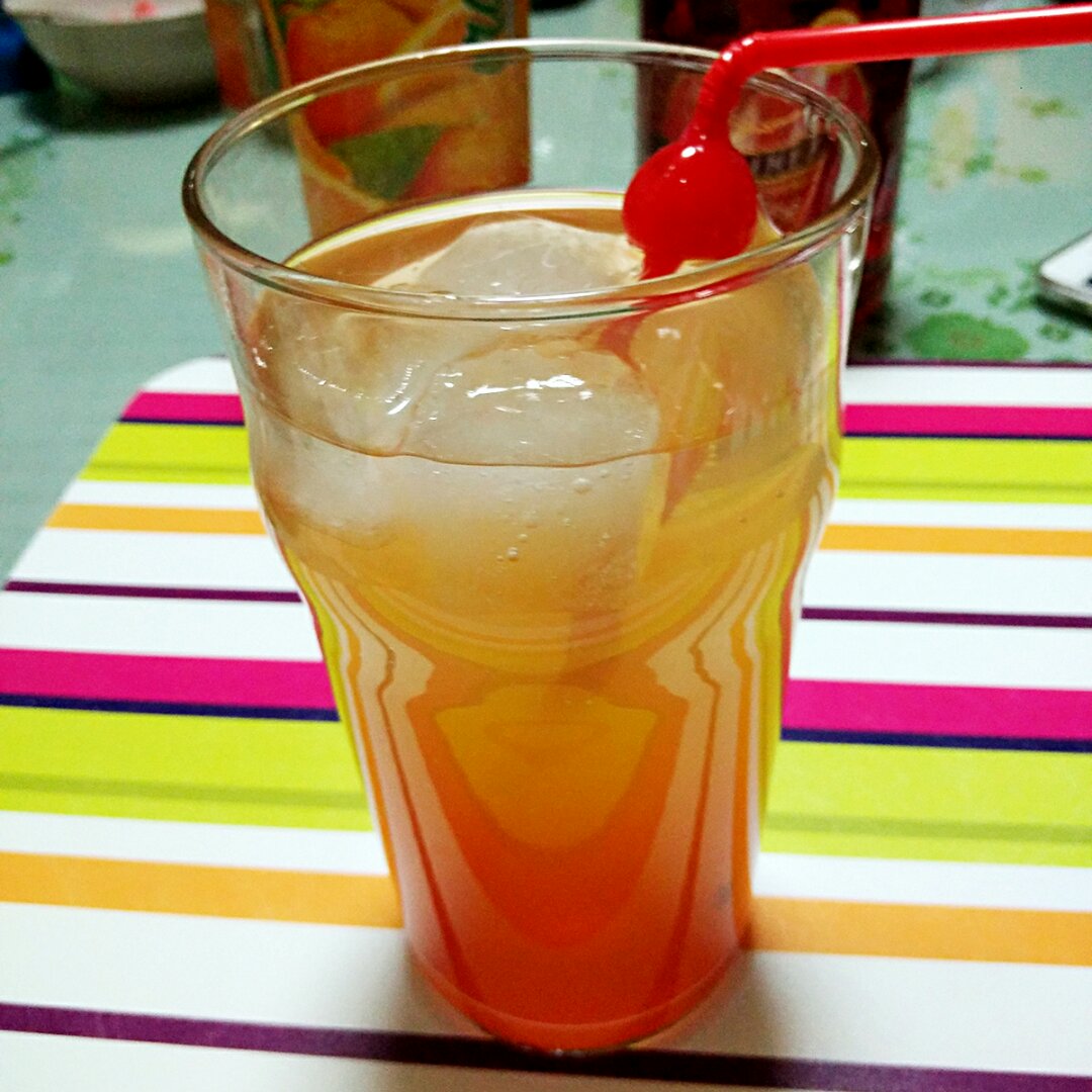 baker林做的秀兰邓波儿shirleytemple鸡尾酒