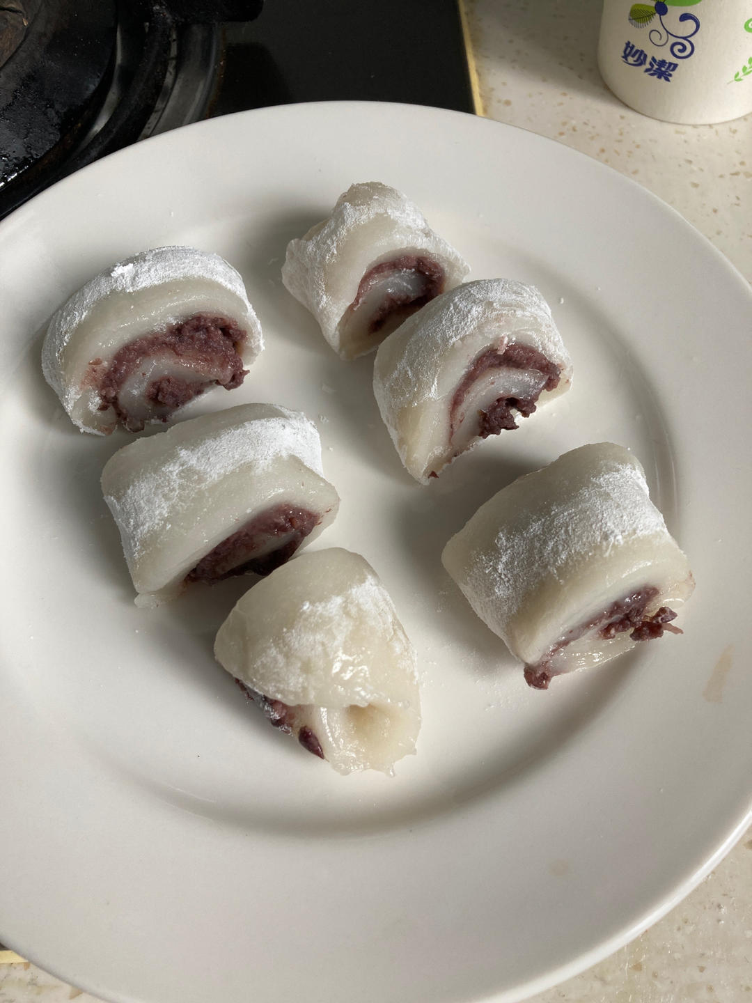 糯米豆沙卷