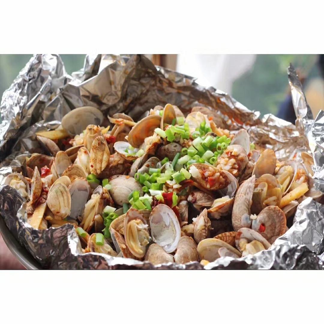 查叽做的锡纸花甲螺