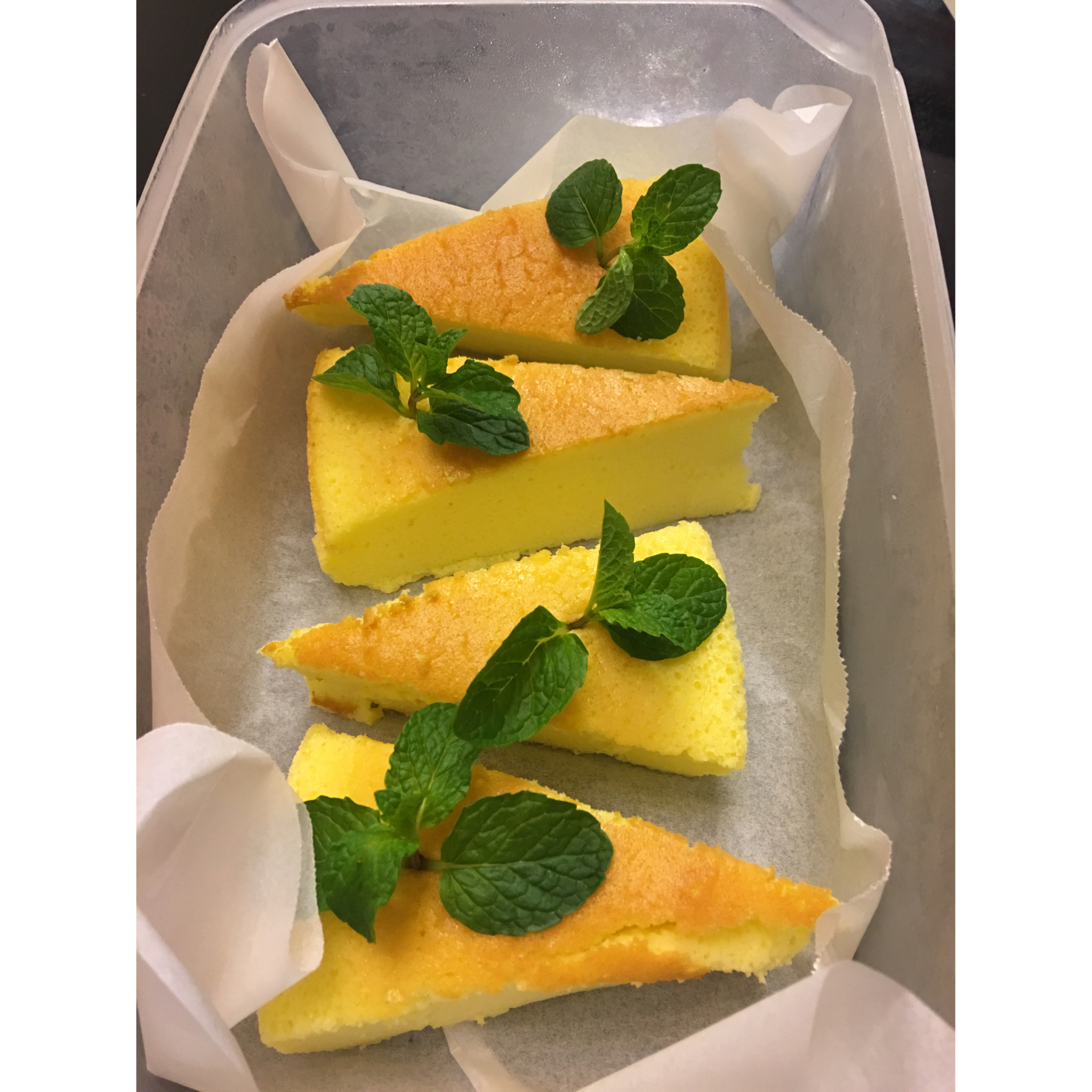 轻乳酪芝士蛋糕6寸#皮黑森林#