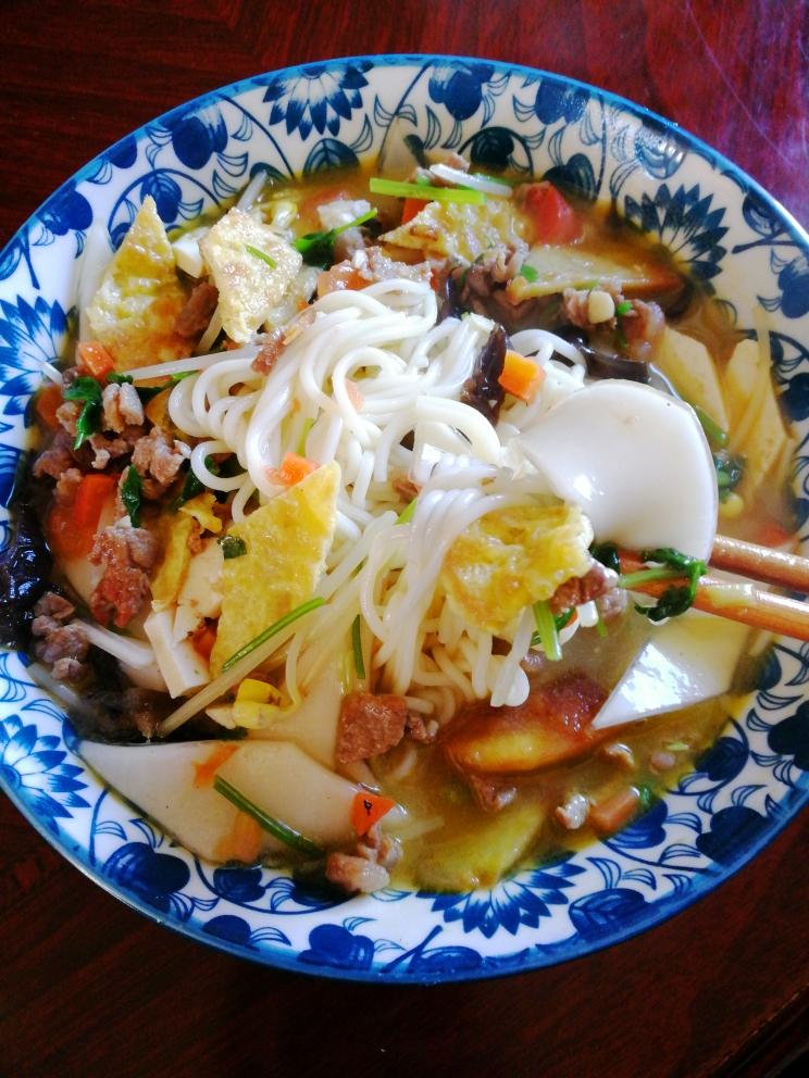 西北特色臊子面-小时候的味道的做法