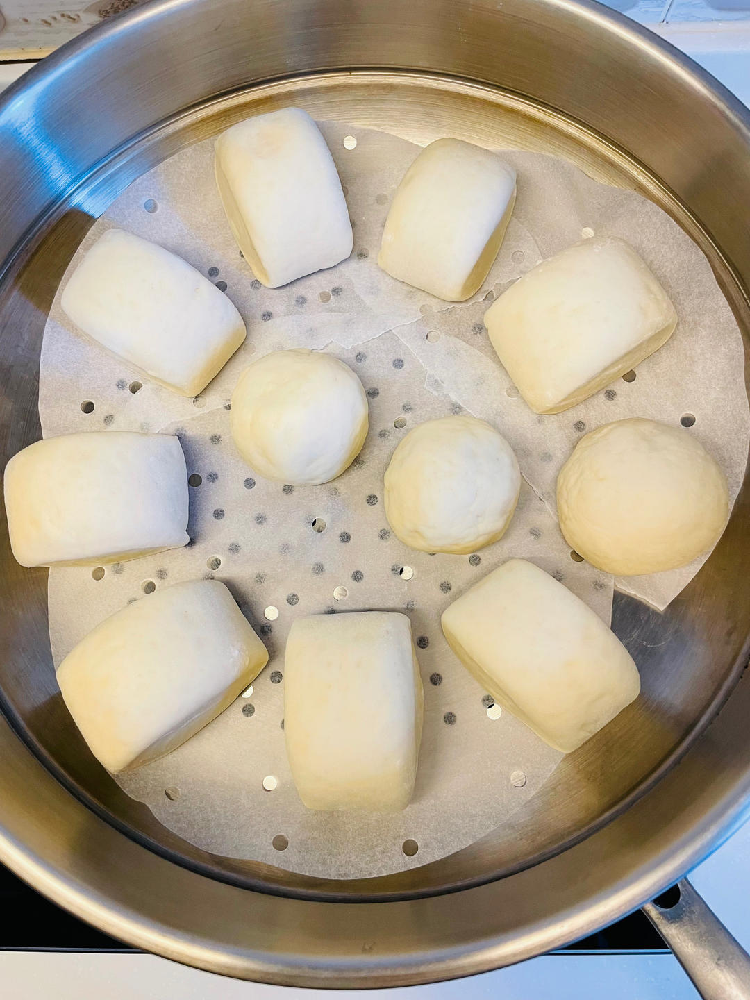 汤种甜馒头（凉了也不硬）