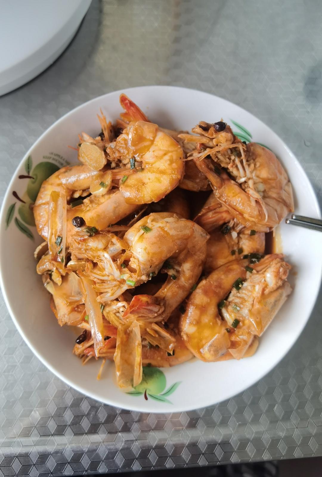 油焖大虾（小美锅菜谱）