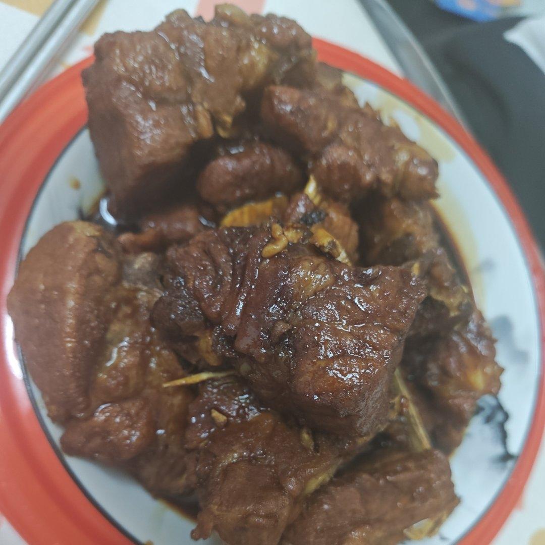 汇源橙汁排骨的做法