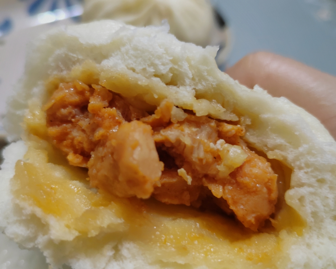 冷藏发酵包子—奥尔良鸡肉馅的做法