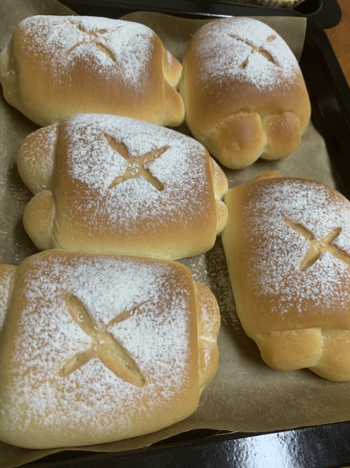 软萌日式小面包的做法