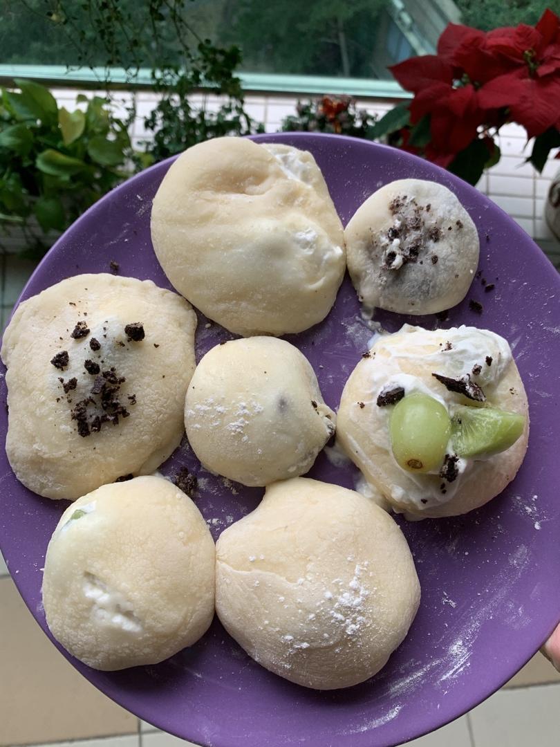 腹黑白胖子——奥利奥雪媚娘