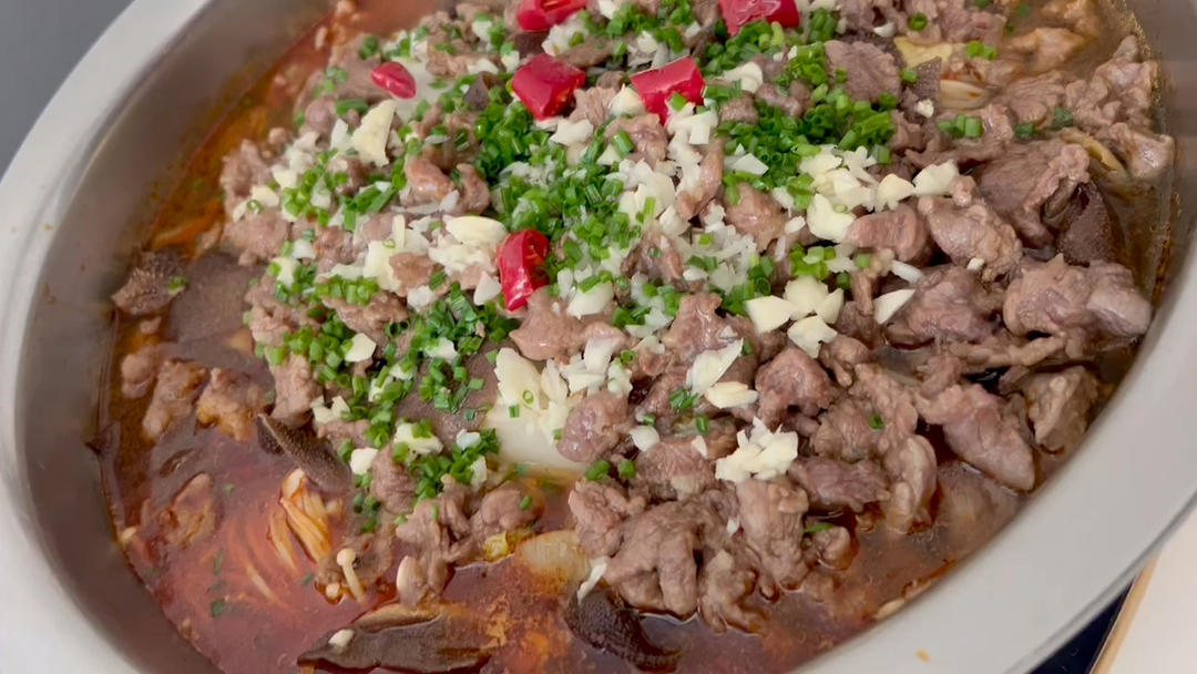 水煮牛肉（家庭版）