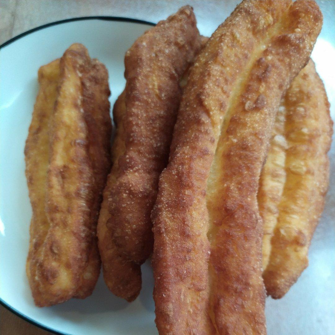 快手早餐～自制油条（酵母版，不含泡打粉、膨松剂）
