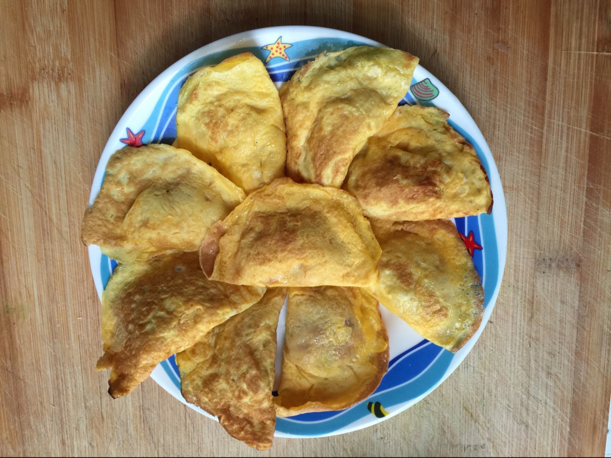 鲜肉蛋饺