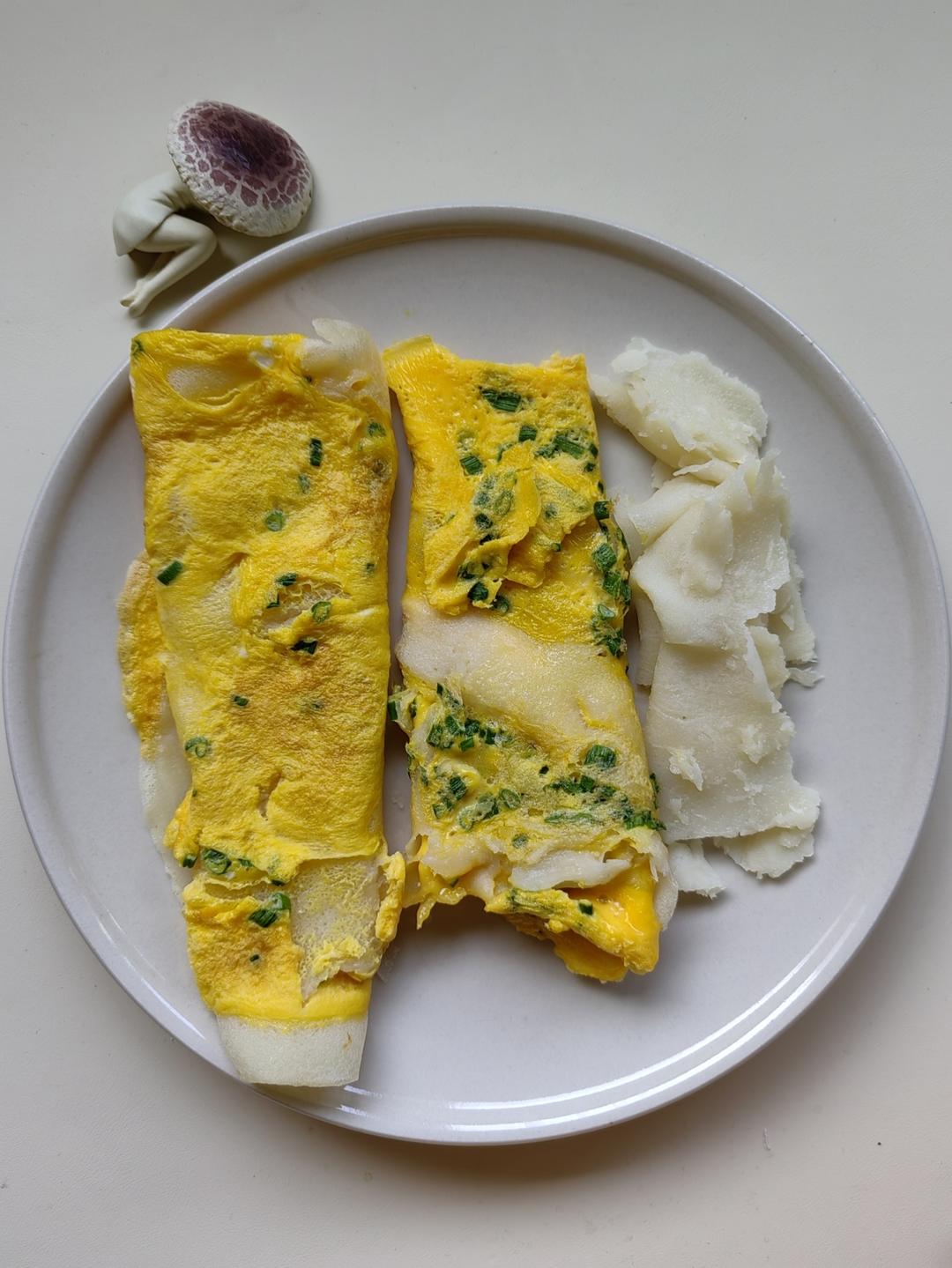 手不粘面轻松搞定早餐鸡蛋饼 省时省力 柔软又劲道 附细节视频详解