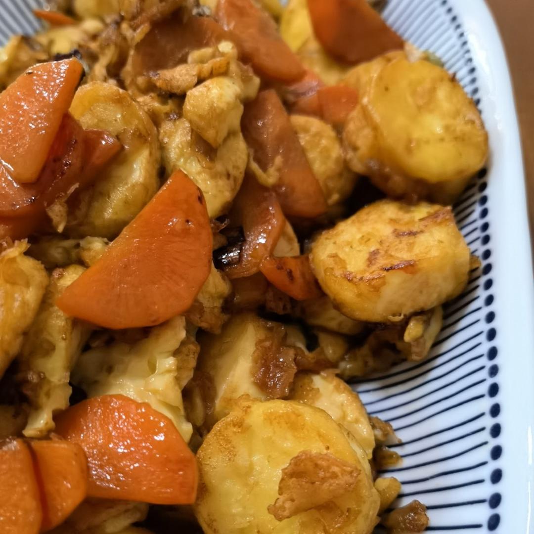 家常红烧日本豆腐～超级下饭菜！🎊
