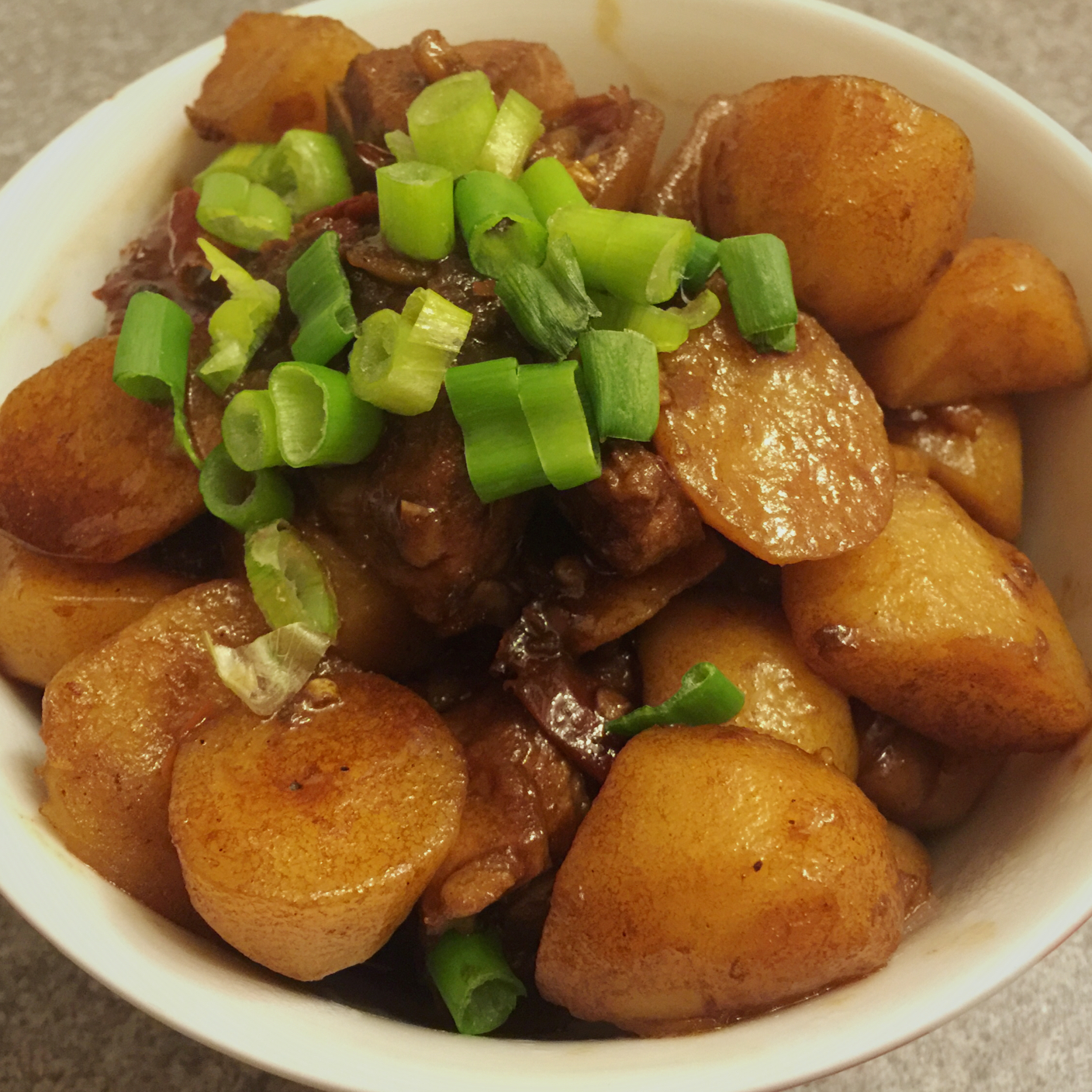 红烧土豆排骨&肉