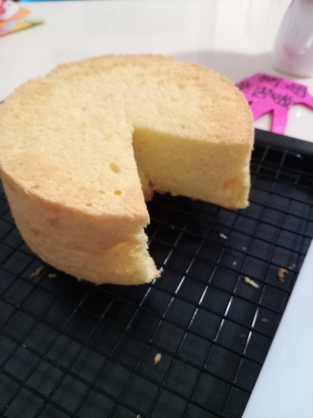 6寸戚风蛋糕零失败版