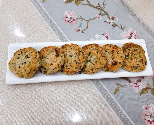 鸡肉蔬菜饼的做法