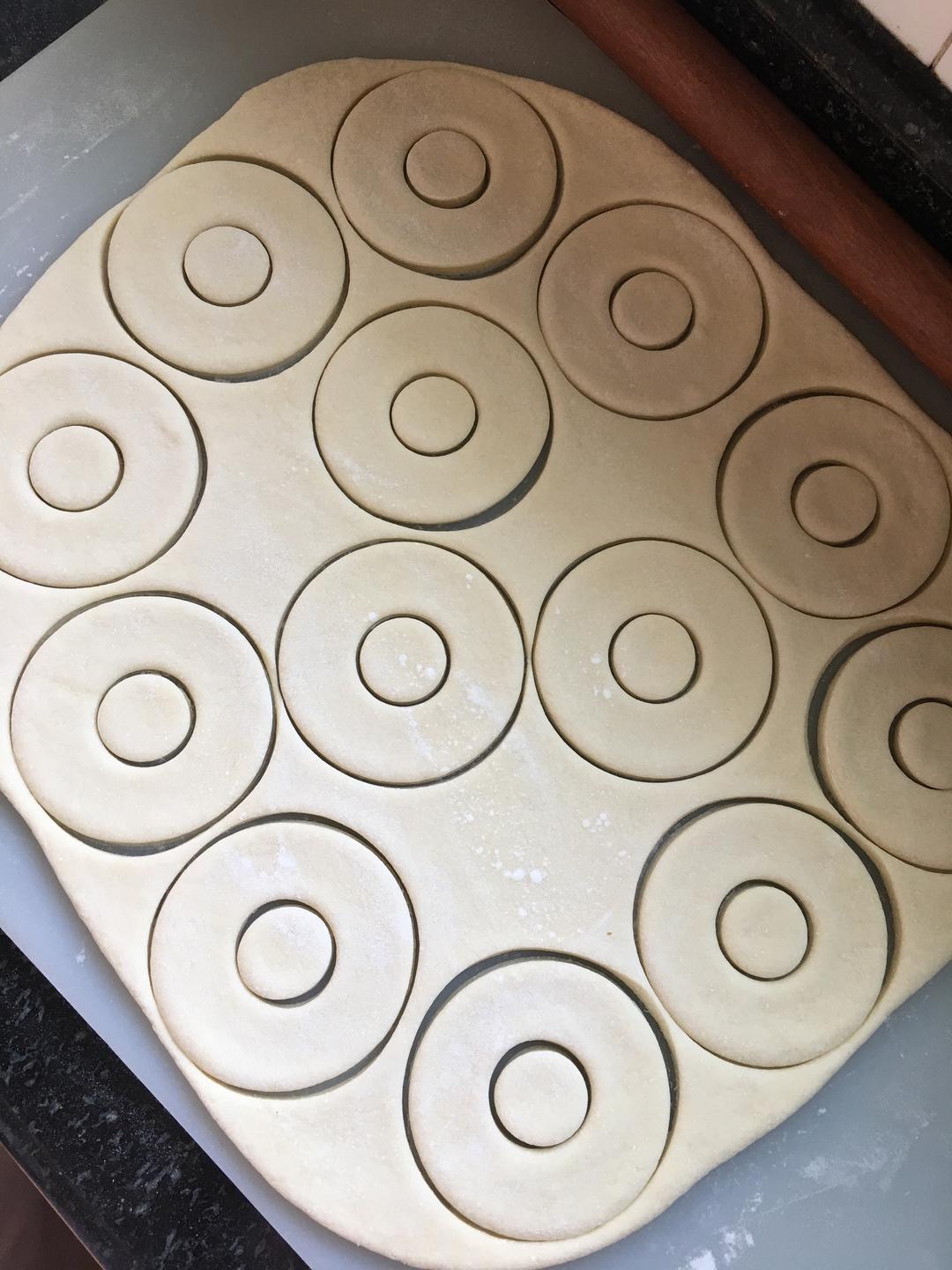 一次发酵༄「奶香发面小饼」༄的做法 步骤8