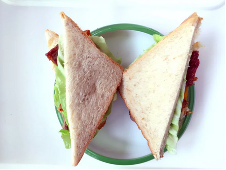 火腿芝士蛋三文治