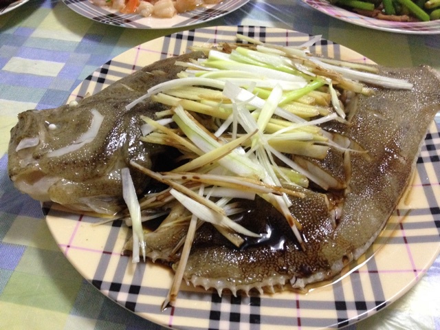 清蒸多宝鱼