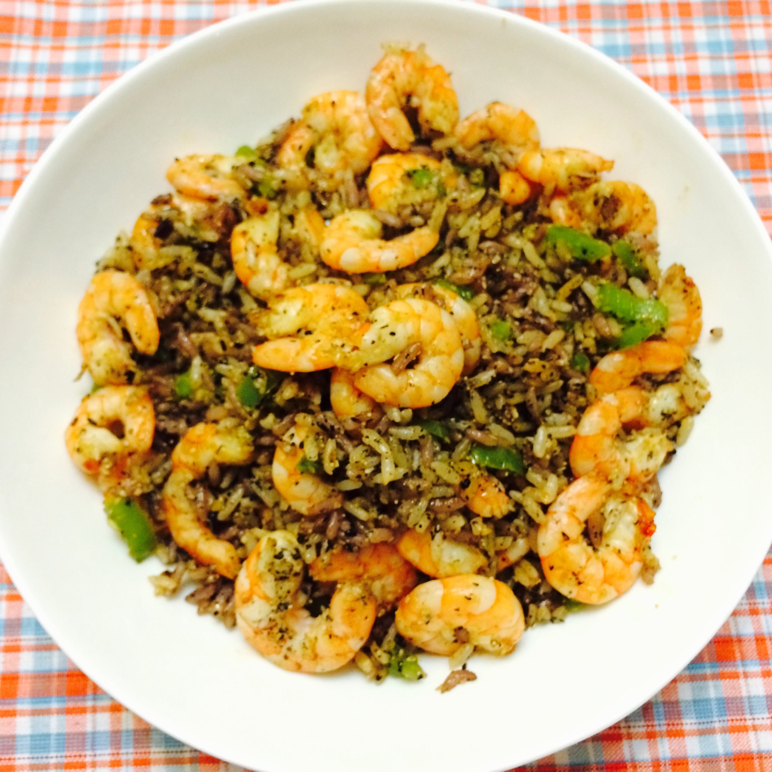 虾仁炒饭