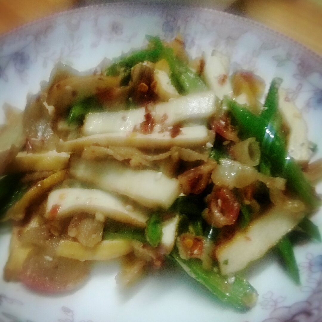 青椒豆腐干