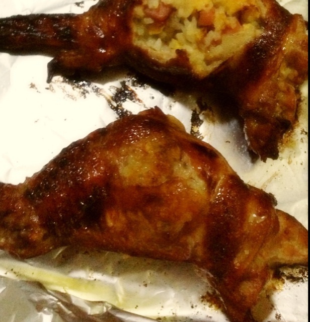 左键做的鸡翅包饭(烤箱版)
