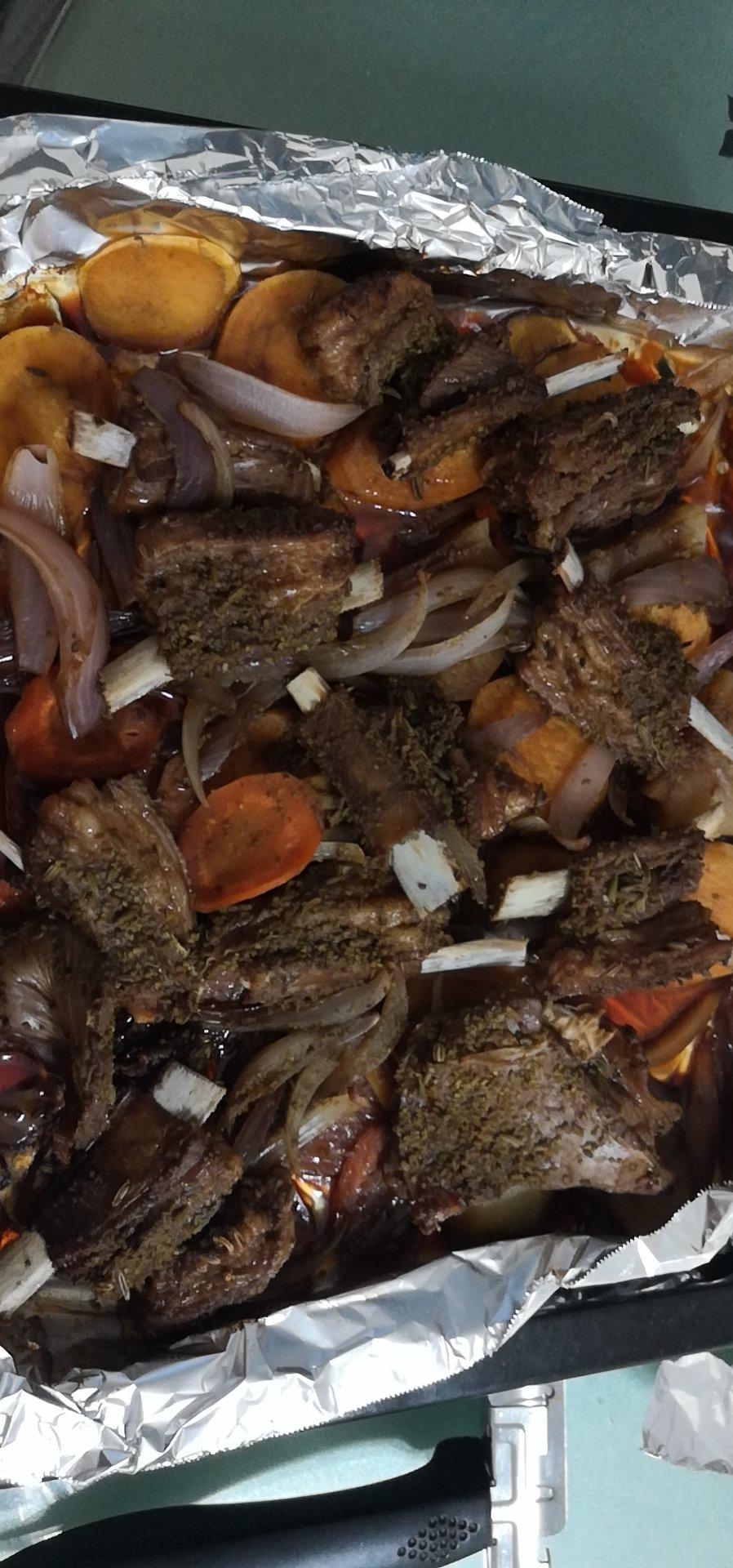 超好吃的烤羊排烤箱版